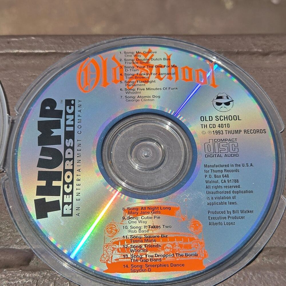 Vtg 1993 OLD SCHOOL VOL. 1 CD RAP HIP HOP